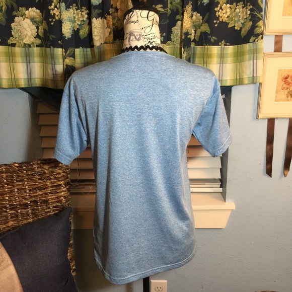 MISSLOOK v neck silk screened short sleeve t shirt - Picture 4 of 7